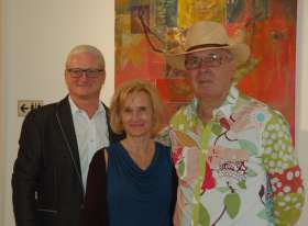 Vernissage Susanne Dinhobl und Maler Fredo - Foto 1 · 