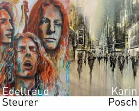 Bild zu Vernissage: Karin Posch & Edeltraud Steurer