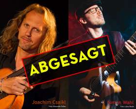 Bild zu ABGESAGT: Joachim Csaikl & Simon Wahl